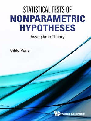 cover image of Statistical Tests of Nonparametric Hypotheses